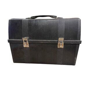 Vintage American Lunch Box  With Thermos Holder